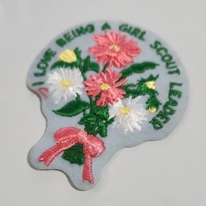 Girl Scout Leader Embroidered Patch - Multicolor